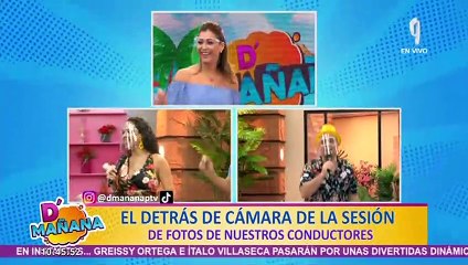 D´Mañana: Disfrute un detrás de cámaras con Adriana, Karla y "Metiche"