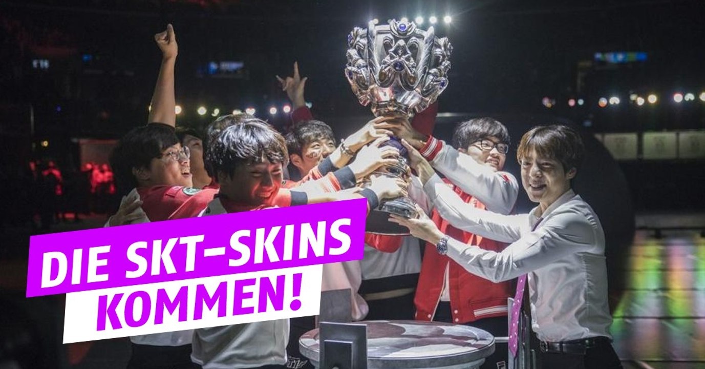 League of Legends: SKT T1 präsentiert dritte Skin-Reihe
