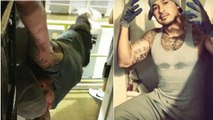 Ein Gefängnisinsasse hat es geschafft, sein tägliches Training zu filmen! Und das ist nicht ohne!
