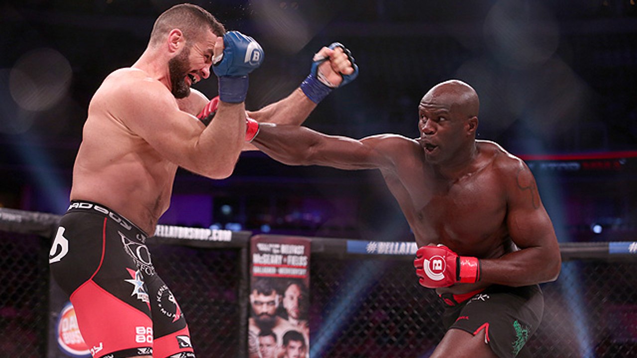 Cheick kongo siegt gegen oli thompson und nähert sich dem bellator-titel im schwergewicht