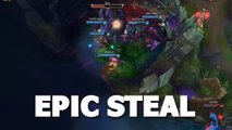 League of Legends : voici comment steal un Nashor sans le moindre respect