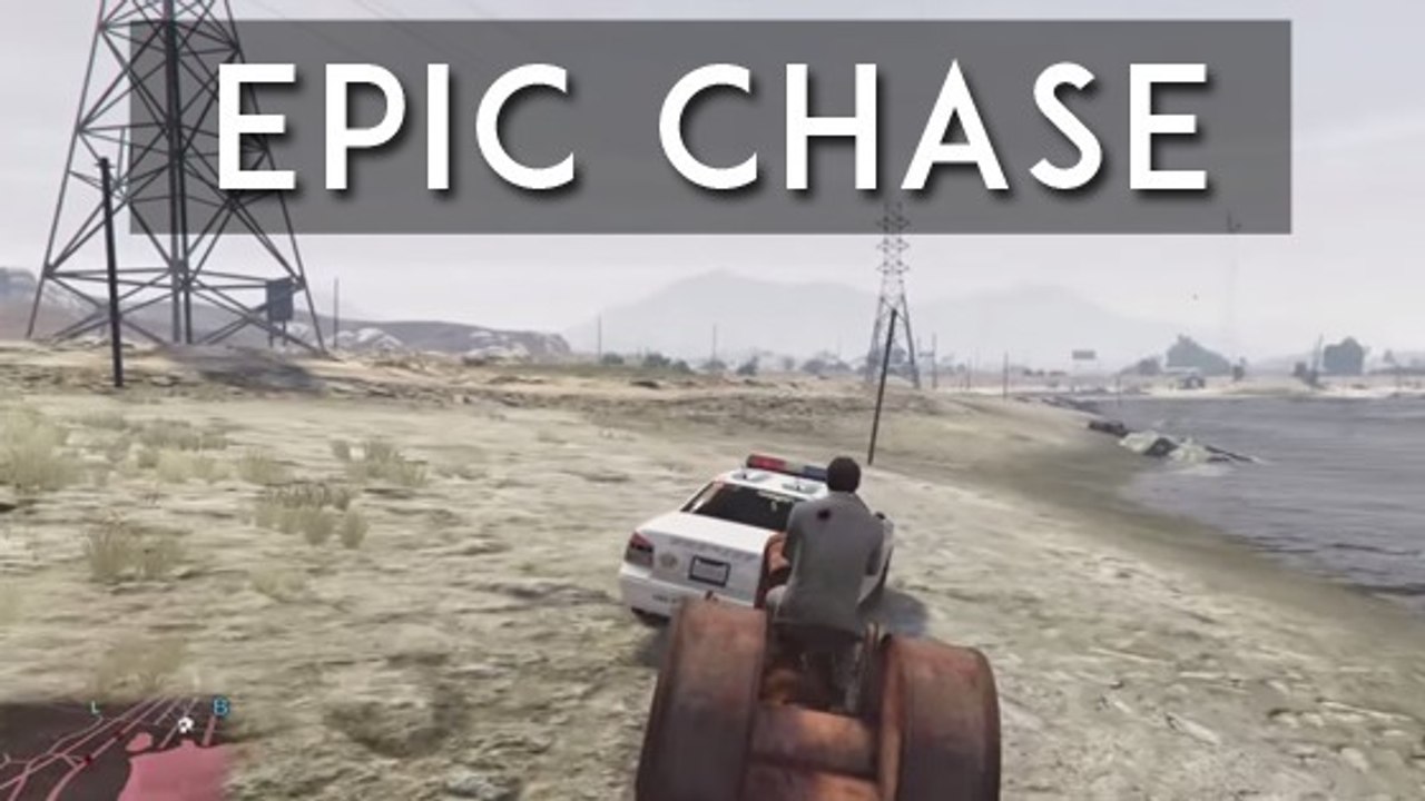 GTA 5 : la course poursuite la plus haletante de l'histoire du jeu