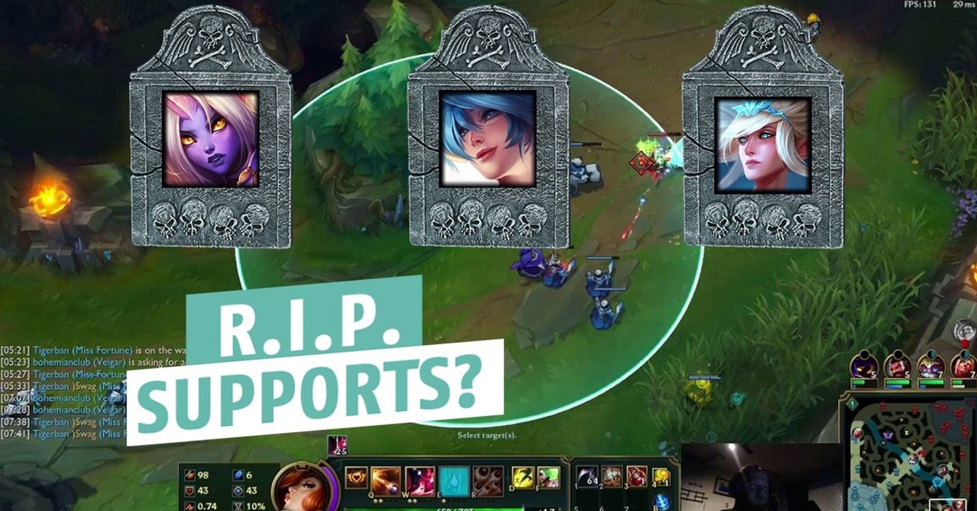 League of Legends: Traditionelle Supports vom Aussterben bedroht