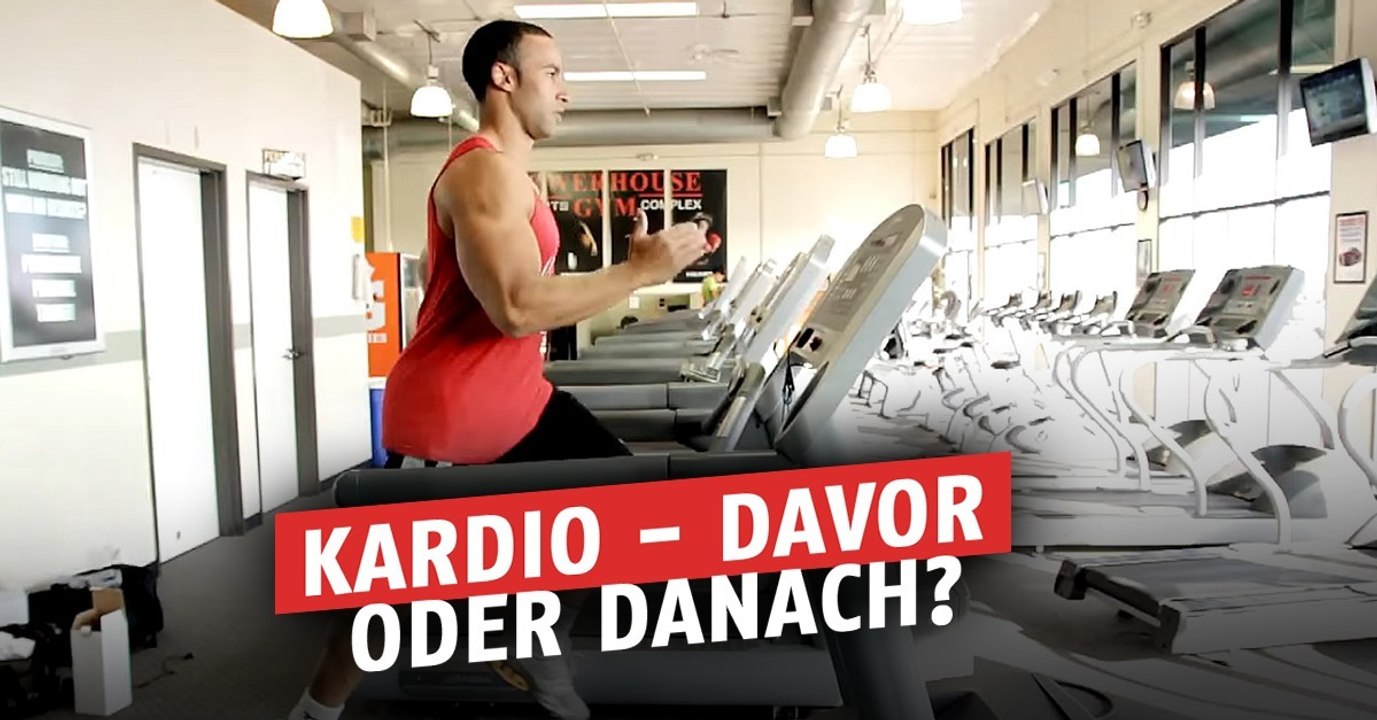 Wie optimiert man sein Training und kommt zuerst das Muskeltraining oder nicht?