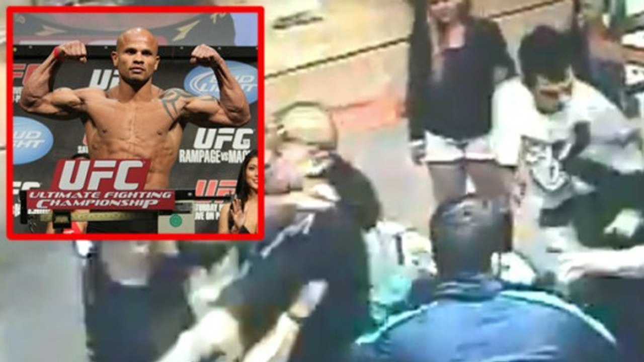 Ex-MMA-Kämpfer Maiqual Falcao flirtet und wird an einer Tankstelle verprügelt