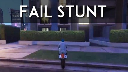 GTA 5 : quand on rate totalement une cascade