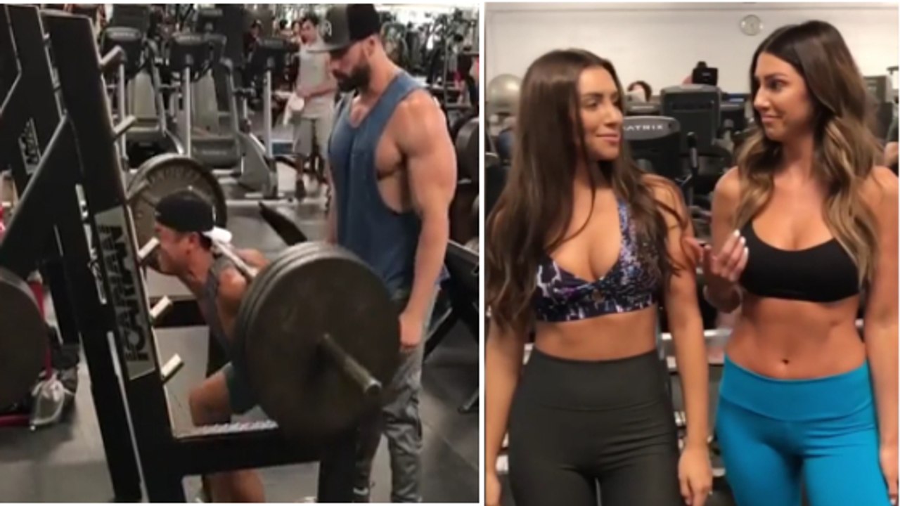 Wir kennen alle so jemanden im Fitnesscenter, der sich sehr leicht ablenken lässt...