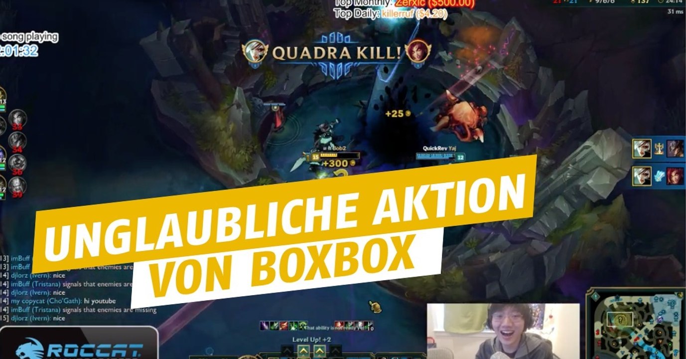 League of Legends: Boxbox beschenkt sich mit Riven