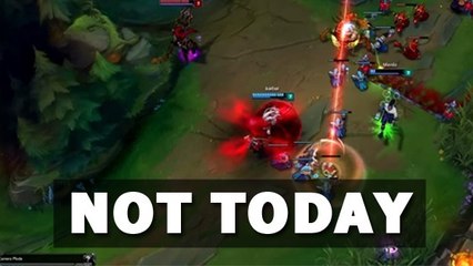 League of Legends : quand un joueur de Thresh refuse de mourir