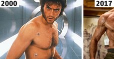 Die Verwandlung von Hugh Jackman in den 17 Jahren, in denen er Wolverine spielte! Sein Trick ist einfach genial!