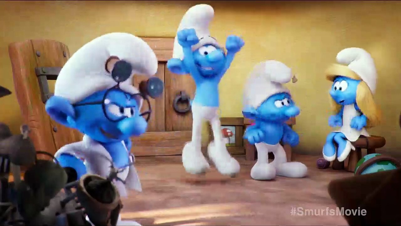 Şirinler 3: Kayıp Köy Klip - Smurf Boarding