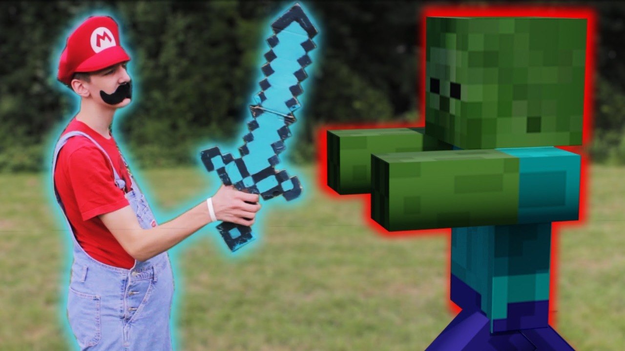 Minecraft : quand Mario débarque dans le Nether