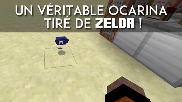Minecraft : il recrée l'ocarina de Zelda dans le jeu !