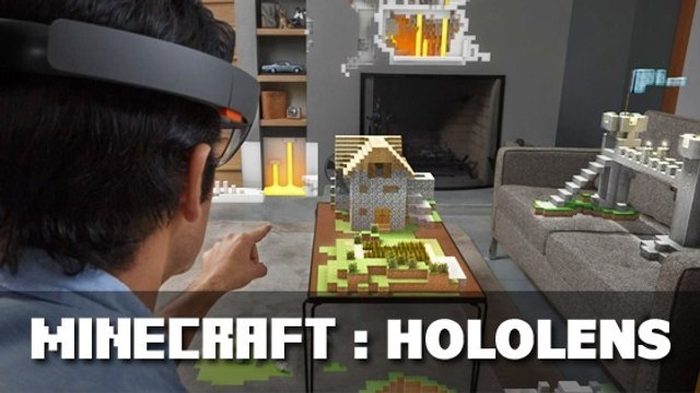 Minecraft : la démo du HoloLens de Microsoft enflamme l'E3