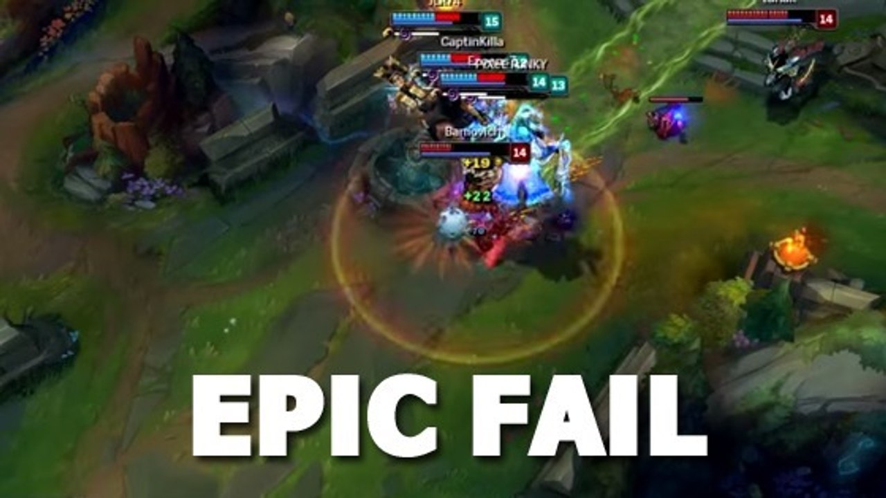 League of Legends : quand on pense avoir le combo parfait en teamfight