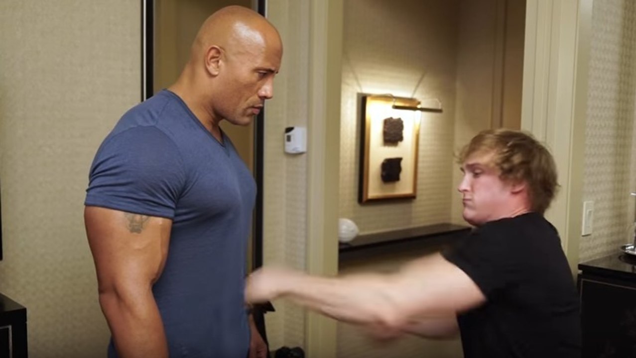 Hier seht ihr, warum man The Rock niemals schlagen sollte