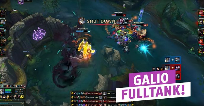 League of Legends: So sieht ein Galio Full Build aus, wenn er ins Game einsteigt