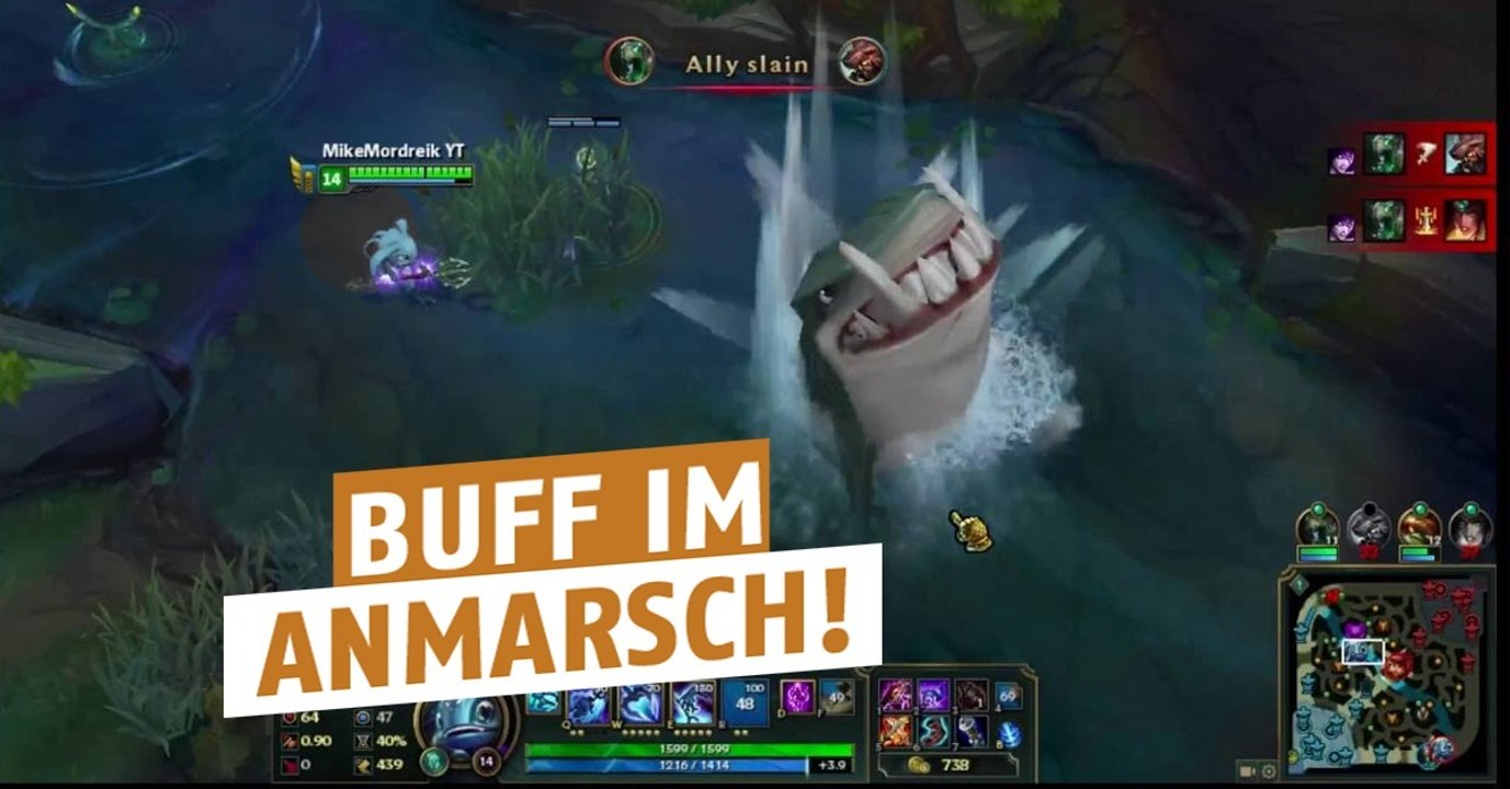 League of Legends: Große Buffs für Fizz auf Patch 7.4 geplant