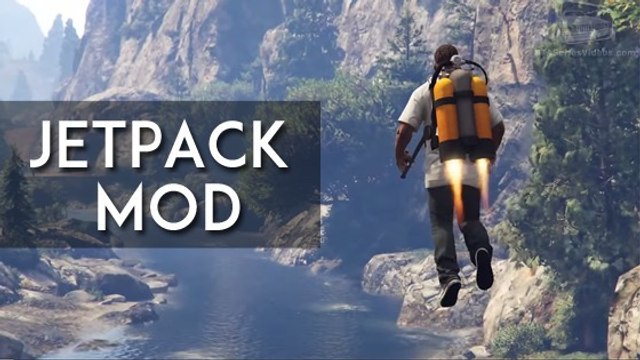 GTA 5 : découvrez les joies des fusillades aériennes grâce au Jetpack Mod