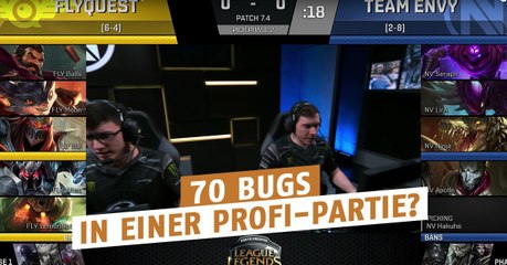League of Legends: Ein Champion, 70 Bugs!