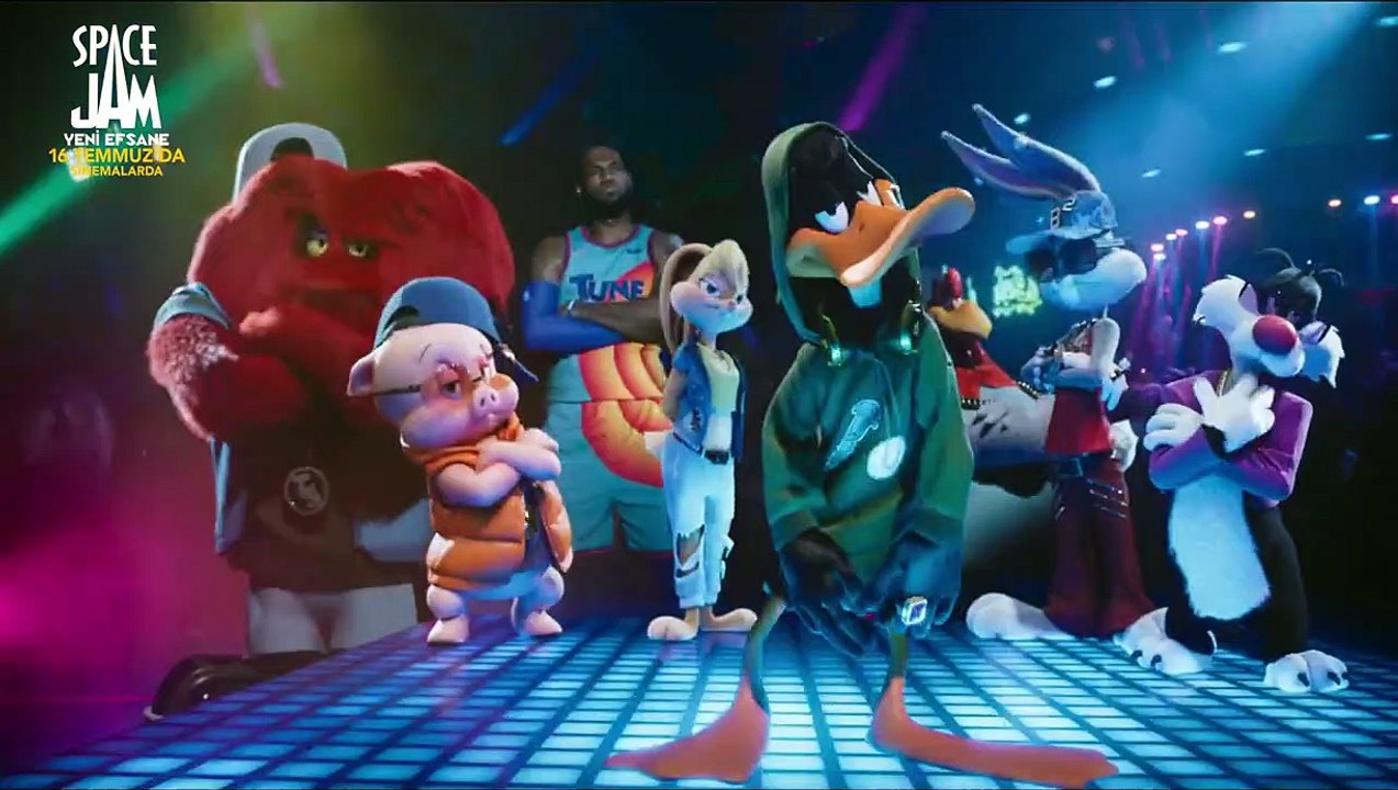 Space Jam: Yeni Efsane Altyazılı Klip - D.M.Z Domuz Porky Rap Düellosu