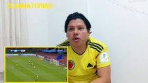 Argentina (1-0) Colombia Eliminatorias catar 2022 Reaccion