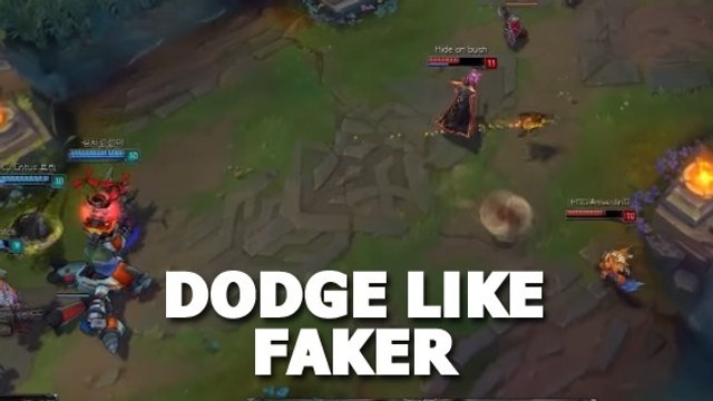 League of Legends : Faker nous prouve qu'il est le roi de l'esquive