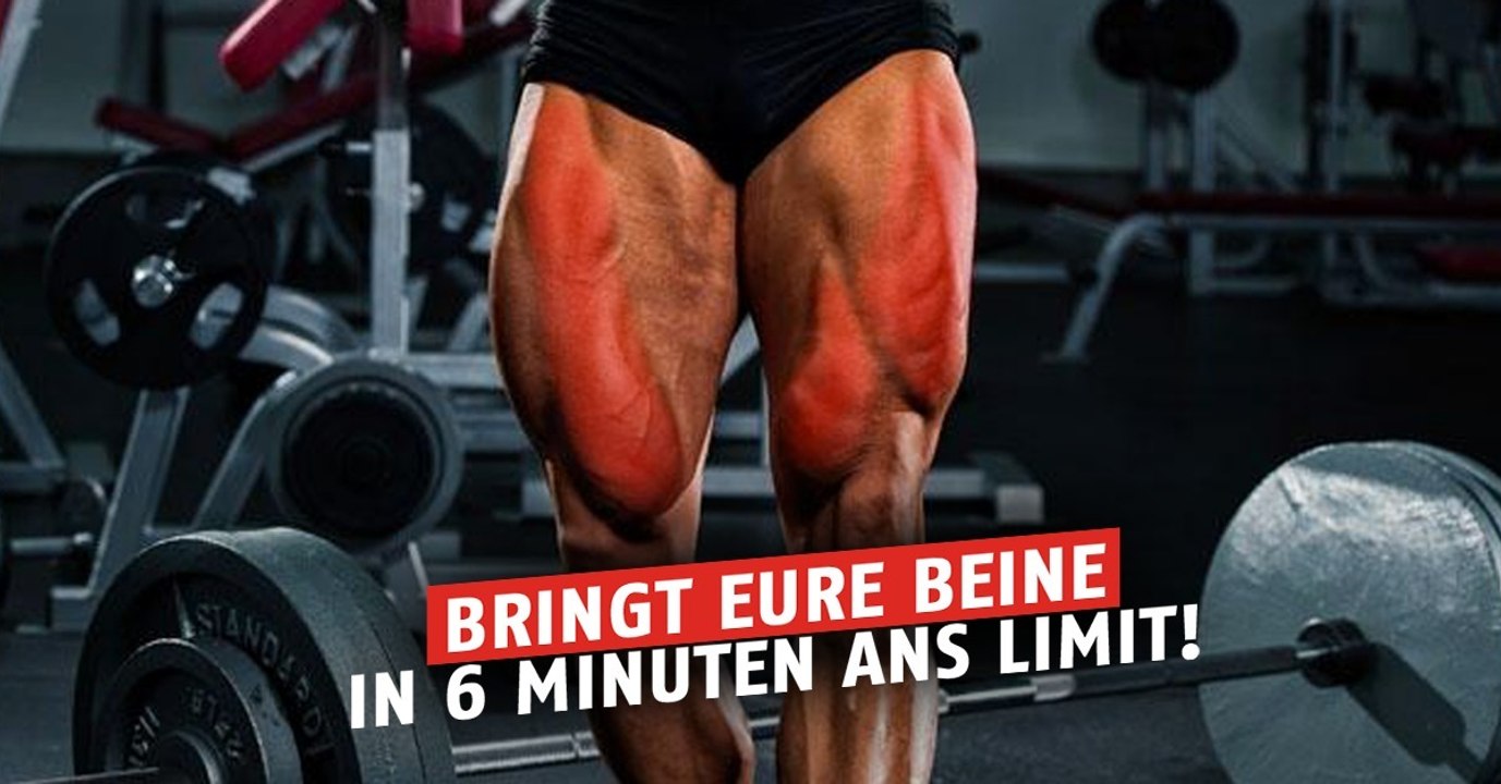 So trainiert ihr eure Beine bis zur Erschöpfung, um einen harmonischen Körper zu erlangen!