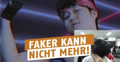 Download Video: League of Legends: Faker entdeckt Huni in einer Werbung