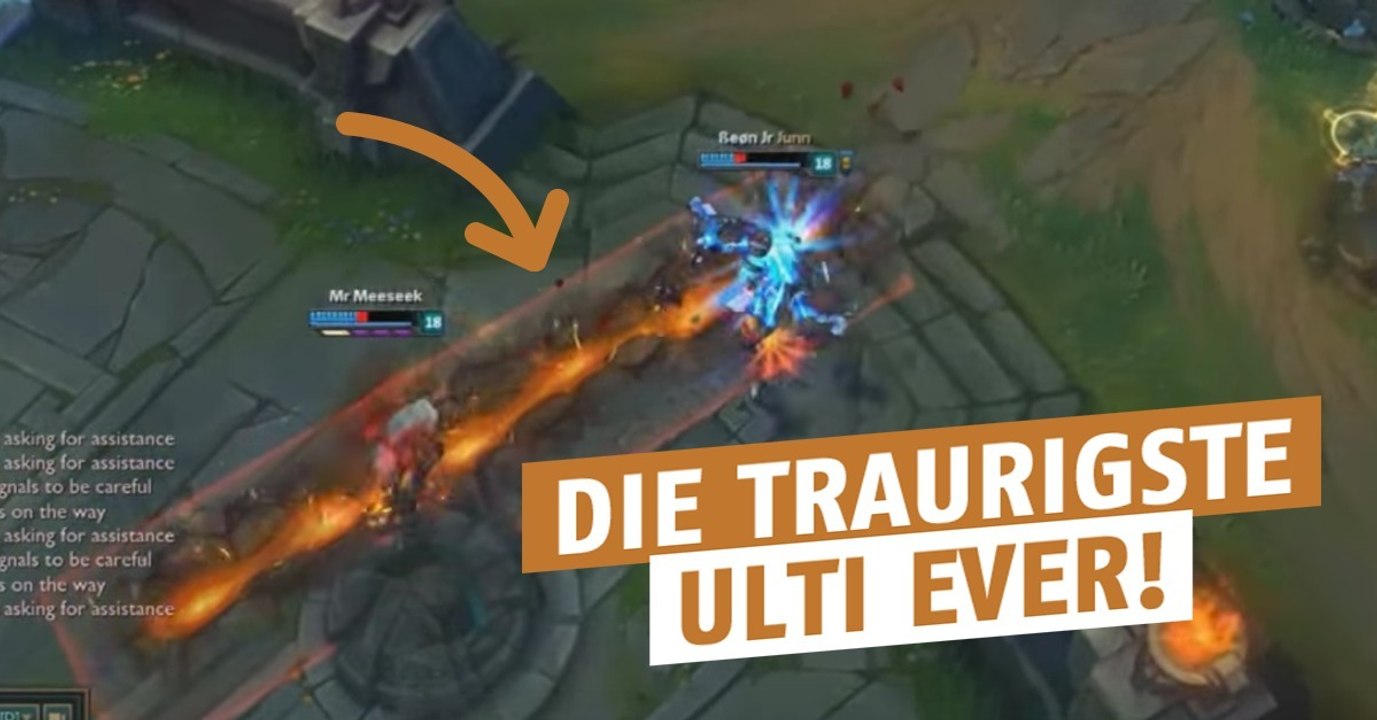 League of Legends: Dieser Main-Rumble zeigt uns die traurigste Ulti seiner Karriere