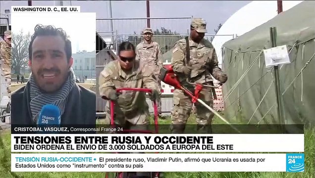 Informe desde Washington: EE. UU. enviará soldados en Europa ante posible invasión rusa en Ucrania