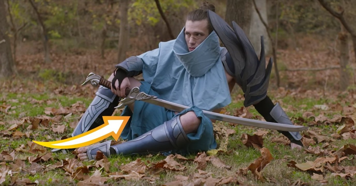 League of Legends: Fans bauen Yasuos Katana nach