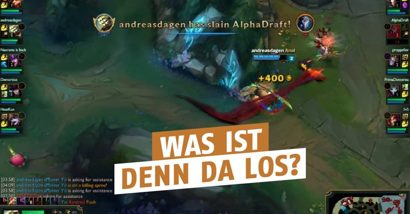 Master Yi macht Kindred das Leben zur Hölle