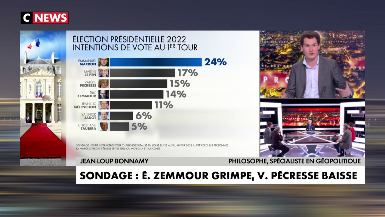 Jean-Loup Bonnamy: «Le réservoir de voix d’Eric Zemmour se trouve dans l’électorat de Valérie Pécresse»