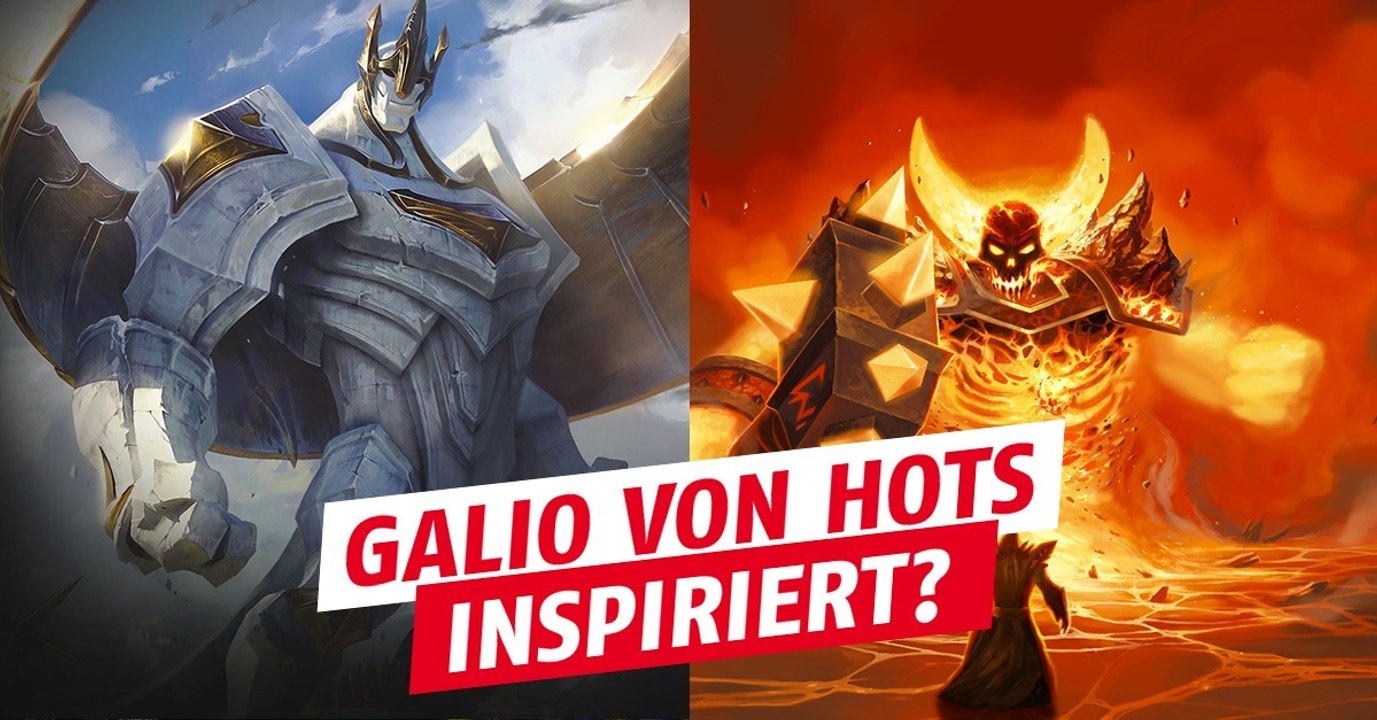League of Legends: Ein Held von Heroes of the Storm als Vorbild für Galio?