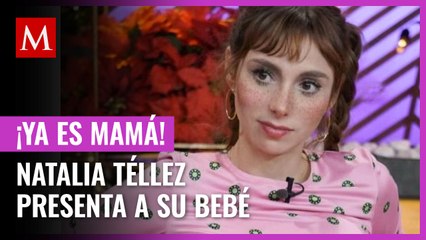 ¡Ya es mamá! Natalia Téllez presenta a su bebé recién nacida con tierna foto