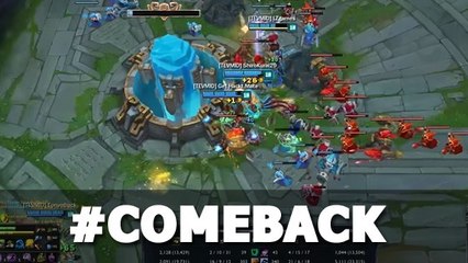 League of Legends : voilà comment gagner une game avec un Nexus à 2 PV