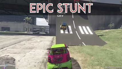 GTA 5 : un joueur réalise une cascade digne d'un film d'action américain