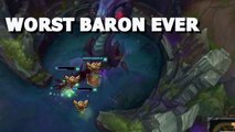 League of Legends : quand des joueurs en diamant ratent totalement une prise de Baron Nashor