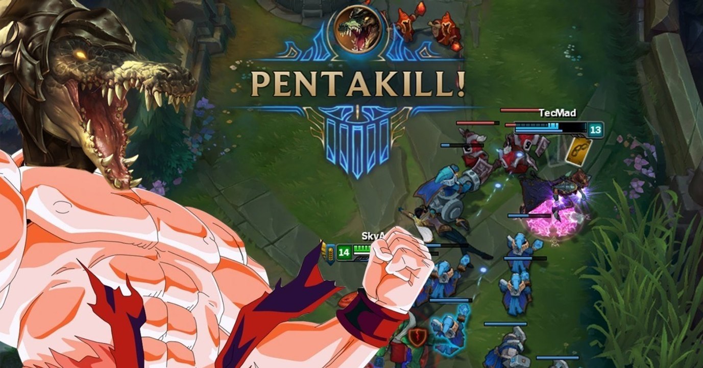 League of legends: renekton dominiert den arurf-modus