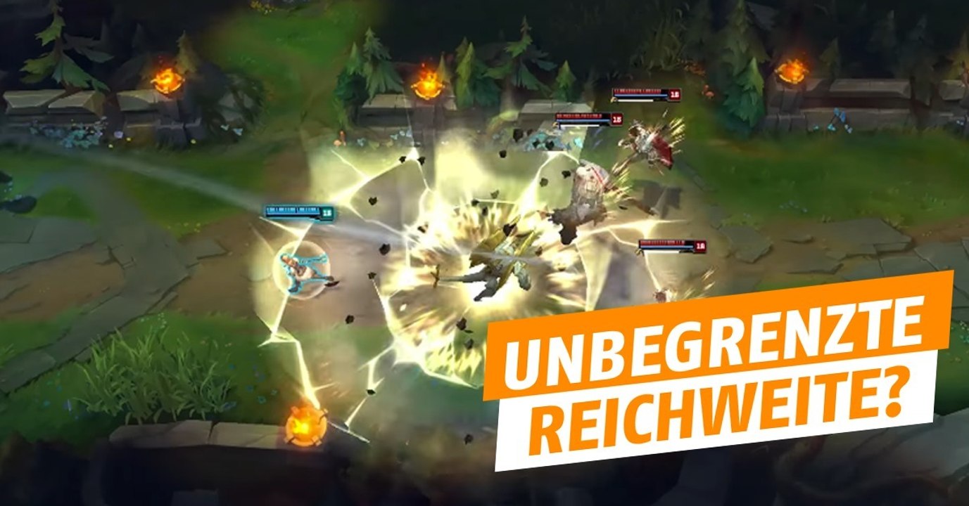 League of Legends: Die Reichweite von Galios Ulti reicht über die ganze Karte