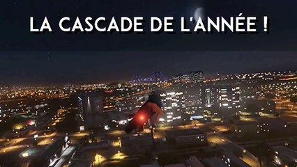 GTA 5 : il réalise la cascade à moto la plus impressionnante de l'histoire !