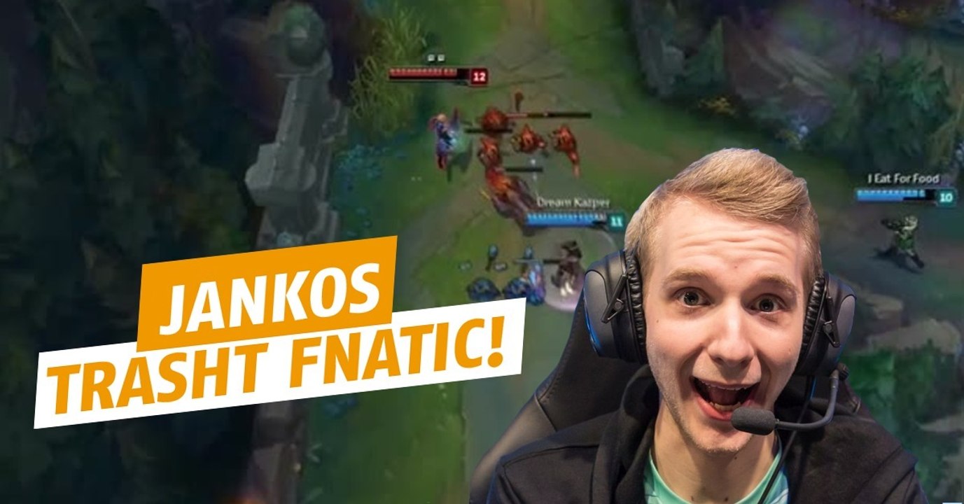 League of Legends: Jankos greift FNATIC direkt nach dem Game in der LCS an