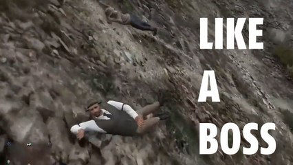 GTA 5 : quand un joueur dévale les montagnes avec beaucoup de classe