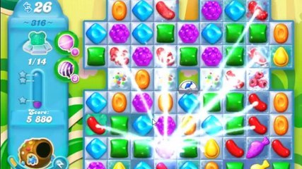 Candy Crush Soda niveau 316 : solution et astuces pour passer le level