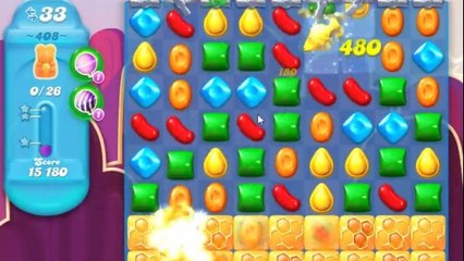 Candy Crush Soda niveau 408 : solution et astuces pour passer le level