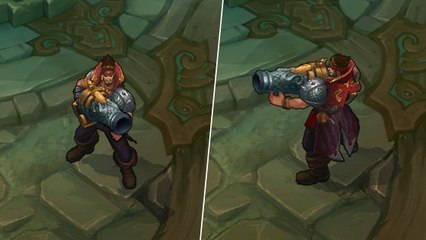 LoL :  Cutthroat Graves, preview du nouveau skin sur le PBE