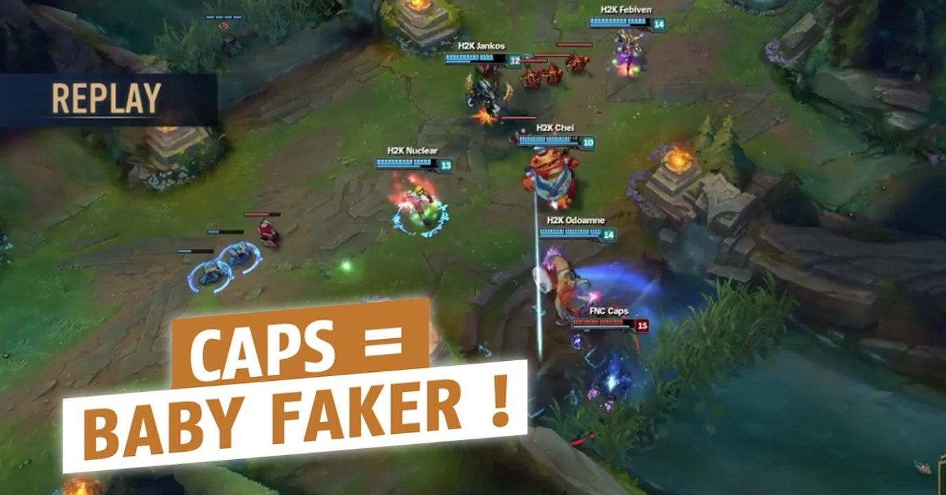 League of Legends: Deshalb hat Caps den Spitznamen Baby Faker