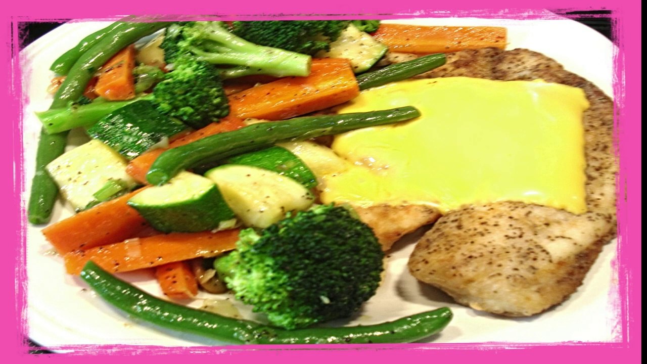 FILETE DE PESCADO CON VEGETALES EN SU PUNTO