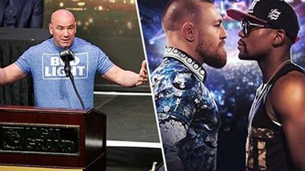 Dana White: Kampf zwischen Mayweather und McGregor wird stattfinden
